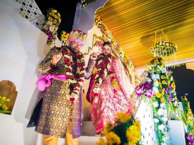 Vishakha and Aman&apos;s wedding in Varanasi, Uttar Pradesh 123