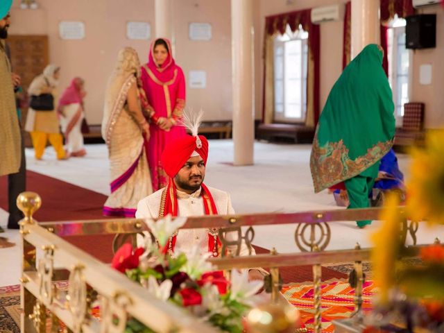 Aman and Himnit's wedding in Chandigarh City, Chandigarh 1