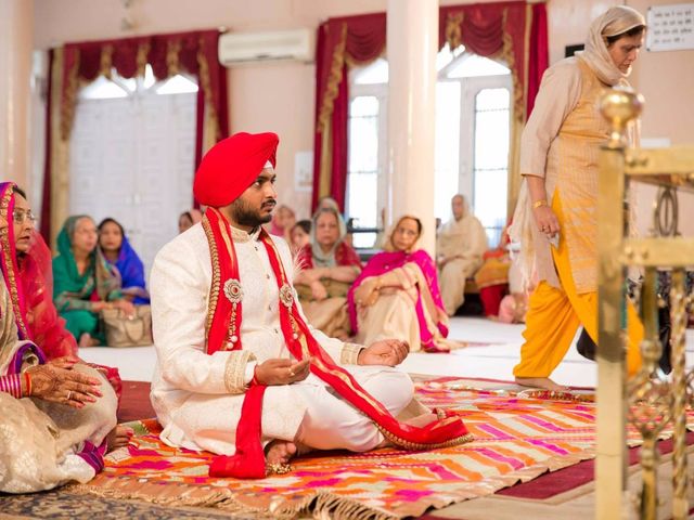 Aman and Himnit's wedding in Chandigarh City, Chandigarh 2
