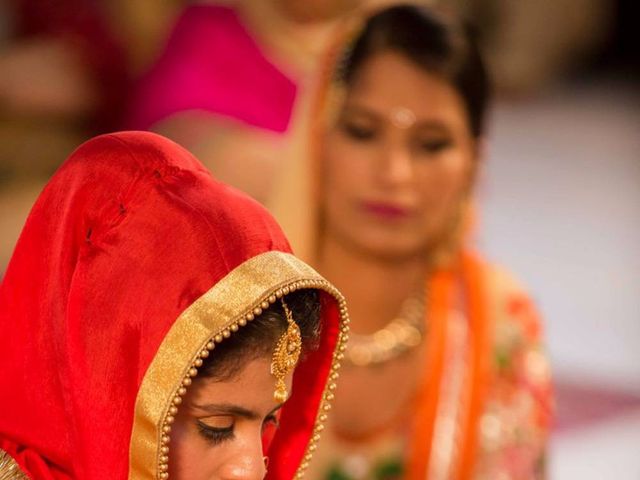 Aman and Himnit's wedding in Chandigarh City, Chandigarh 6