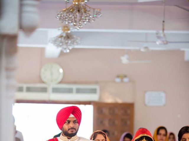 Aman and Himnit's wedding in Chandigarh City, Chandigarh 8