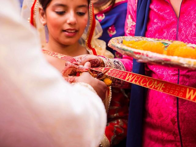 Aman and Himnit's wedding in Chandigarh City, Chandigarh 12