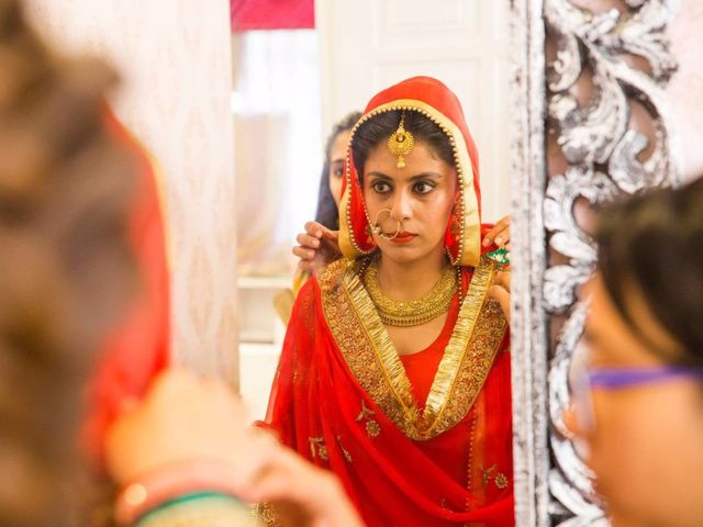 Aman and Himnit's wedding in Chandigarh City, Chandigarh 27