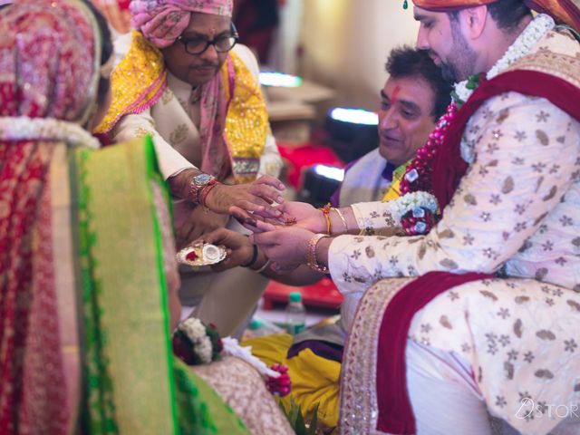 Pooja and Khameer's wedding in Mumbai, Maharashtra 35