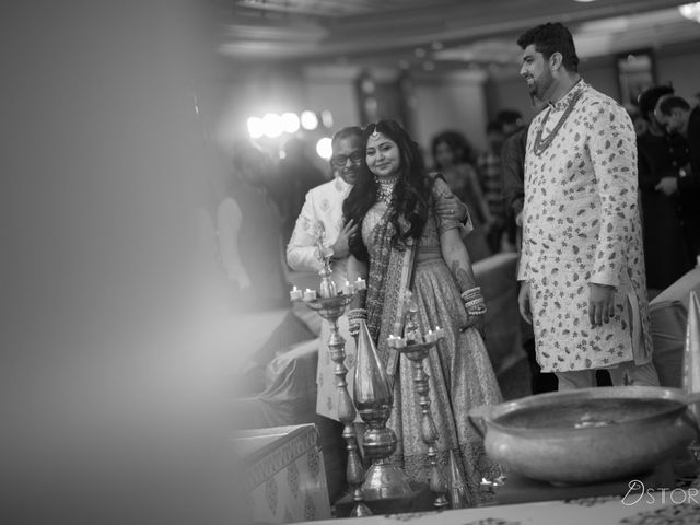 Pooja and Khameer's wedding in Mumbai, Maharashtra 57