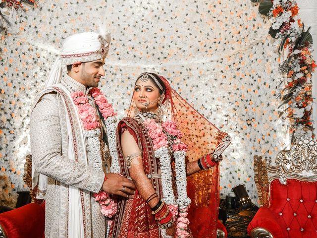 Ronik and Shivali's wedding in Jhansi, Uttar Pradesh 46