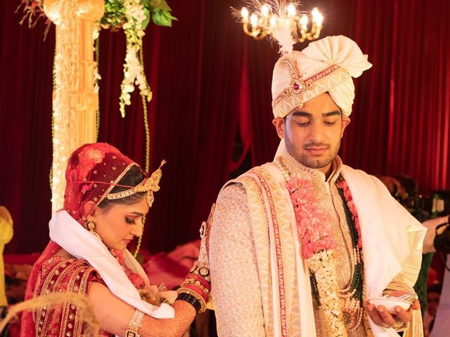 Ronik and Shivali's wedding in Jhansi, Uttar Pradesh 58