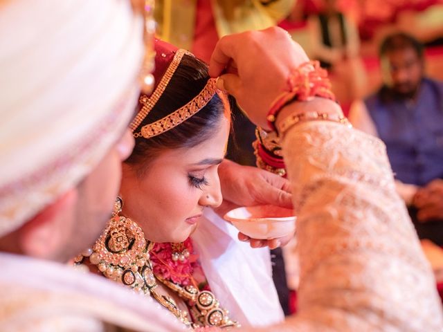 Ronik and Shivali's wedding in Jhansi, Uttar Pradesh 59