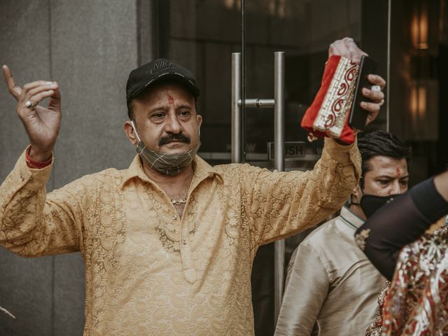 Rudrakash and Deepali's wedding in Gurgaon, Delhi NCR 34