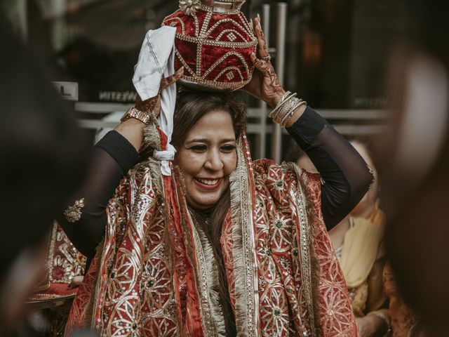 Rudrakash and Deepali's wedding in Gurgaon, Delhi NCR 35