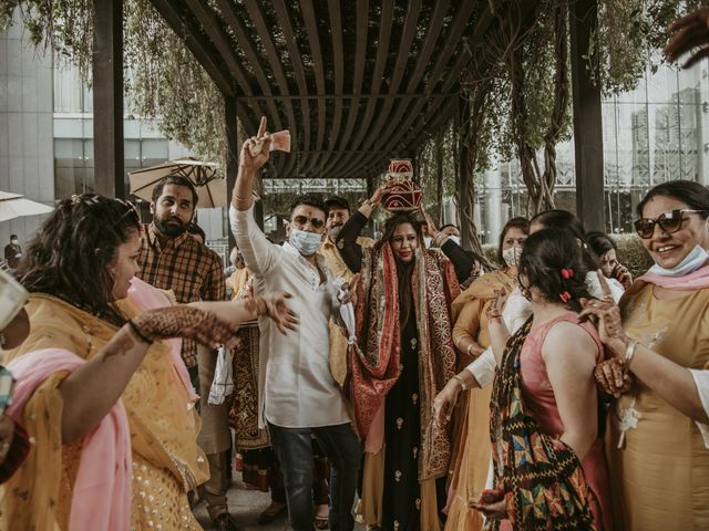 Rudrakash and Deepali's wedding in Gurgaon, Delhi NCR 39