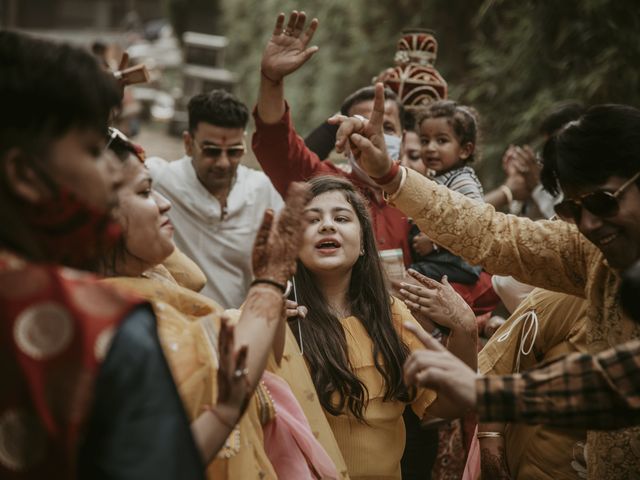 Rudrakash and Deepali's wedding in Gurgaon, Delhi NCR 42