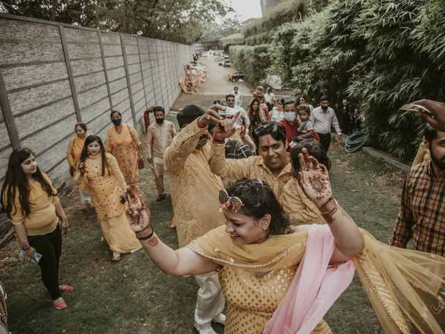Rudrakash and Deepali&apos;s wedding in Gurgaon, Delhi NCR 43