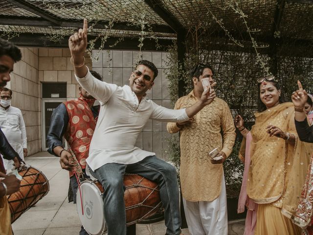 Rudrakash and Deepali's wedding in Gurgaon, Delhi NCR 46