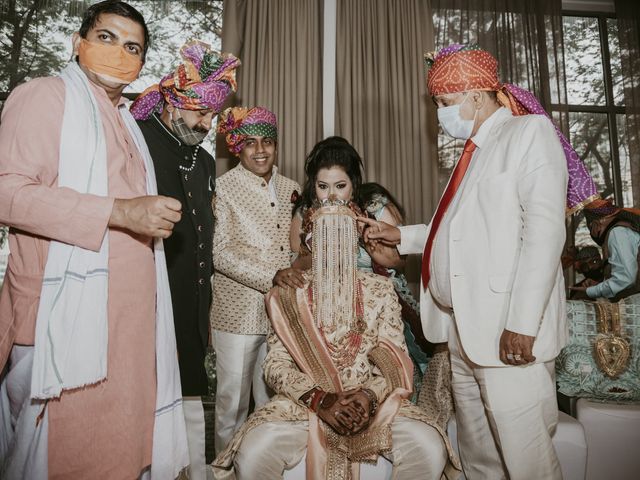 Rudrakash and Deepali's wedding in Gurgaon, Delhi NCR 50