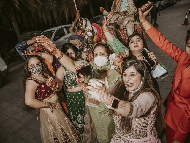 Rudrakash and Deepali&apos;s wedding in Gurgaon, Delhi NCR 61