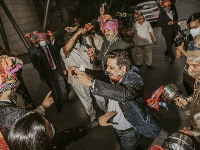 Rudrakash and Deepali's wedding in Gurgaon, Delhi NCR 63