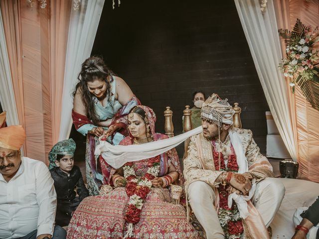 Rudrakash and Deepali's wedding in Gurgaon, Delhi NCR 72