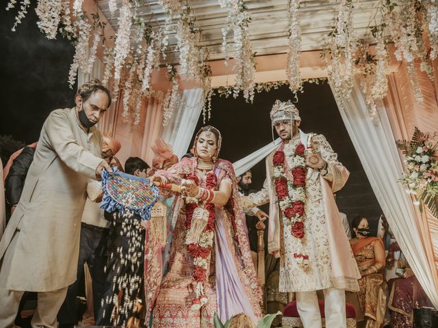 Rudrakash and Deepali&apos;s wedding in Gurgaon, Delhi NCR 73