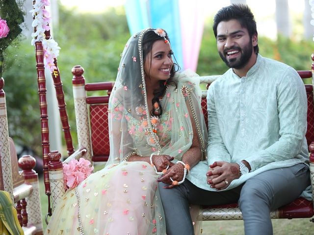 Grishma and Rajat&apos;s wedding in Hyderabad, Telangana 26