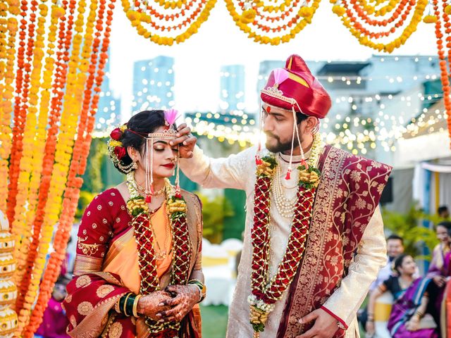 Priyanka and Ashish's wedding in Mumbai, Maharashtra 7