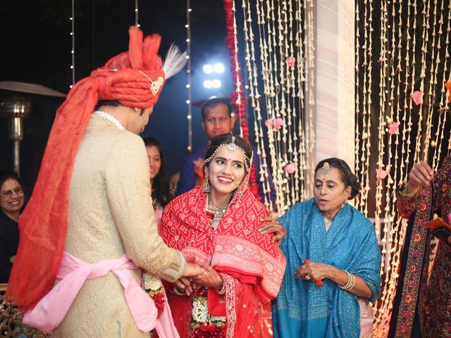 Omna and Rohan's wedding in Lucknow, Uttar Pradesh 77