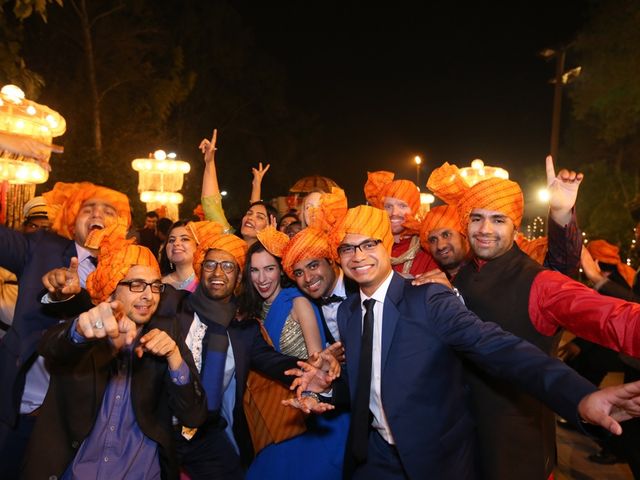 Omna and Rohan's wedding in Lucknow, Uttar Pradesh 47