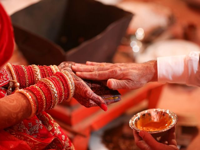 Omna and Rohan's wedding in Lucknow, Uttar Pradesh 79