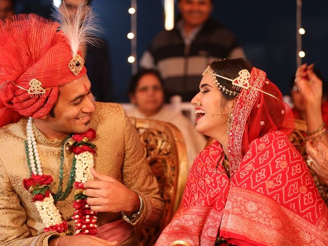 Omna and Rohan's wedding in Lucknow, Uttar Pradesh 86