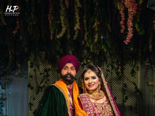 The wedding of Gagan and Sahaj