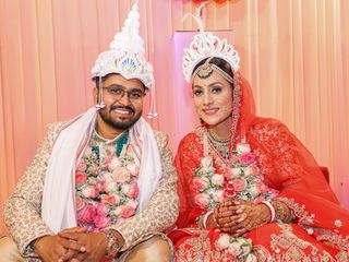 purti arora & nishant biswas's wedding