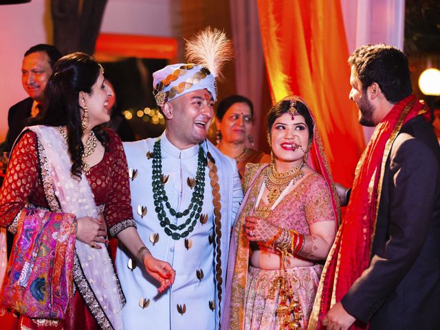 Akanksha and Kratant&apos;s wedding in Gurgaon, Delhi NCR 81