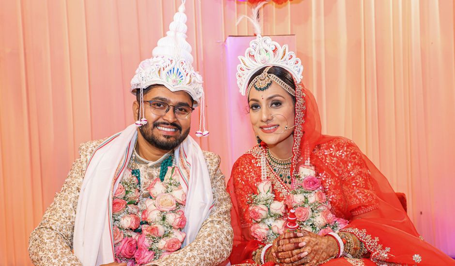 purti arora and nishant biswas's wedding in Chandrapur, Maharashtra