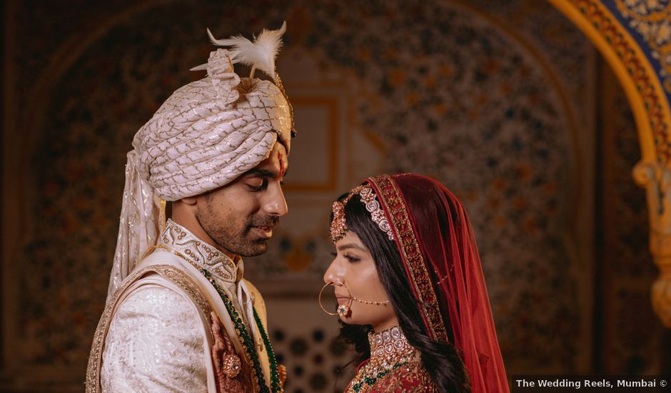 Ayushi and Sarthak's wedding in Sikar, Rajasthan