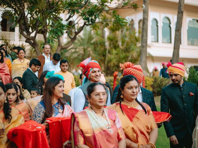 Prachi and Harsh&apos;s wedding in Udaipur, Rajasthan 60