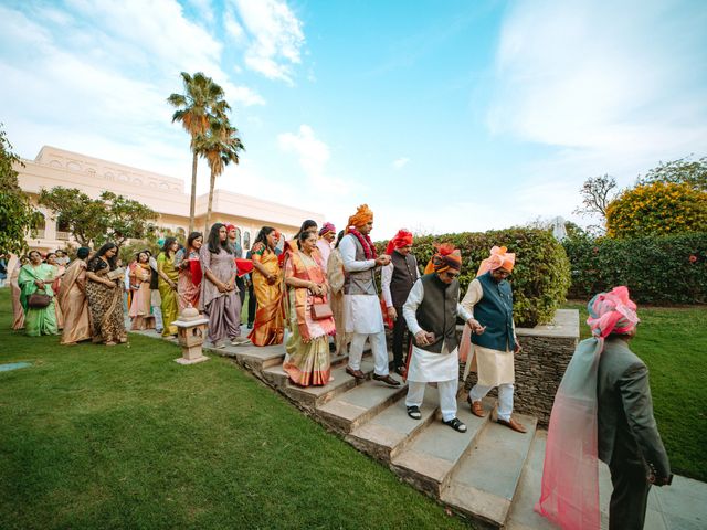 Prachi and Harsh&apos;s wedding in Udaipur, Rajasthan 61