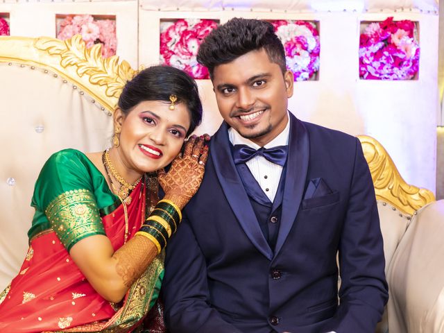 Nisha and Sagar&apos;s wedding in Mumbai, Maharashtra 48