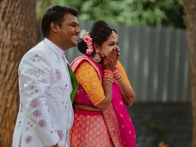 Guru and shamhitha's wedding in Bangalore, Karnataka 19