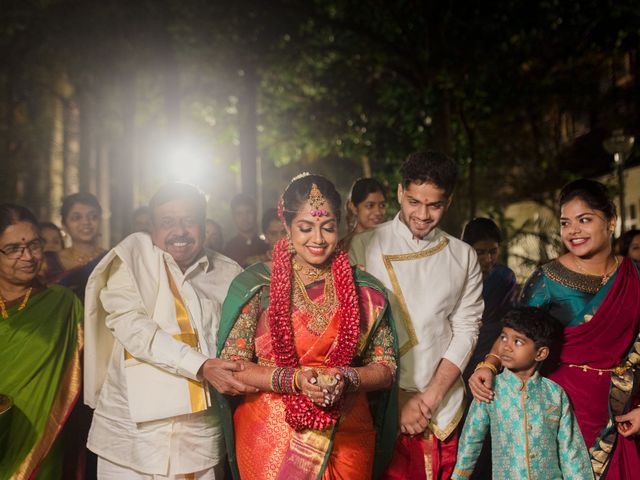 Guru and shamhitha's wedding in Bangalore, Karnataka 28
