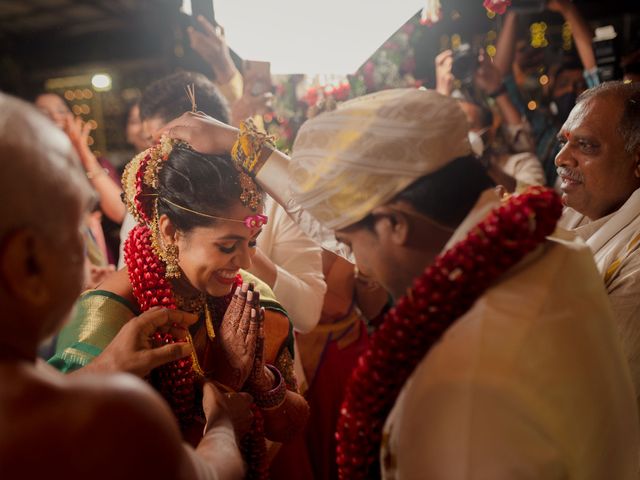 Guru and shamhitha&apos;s wedding in Bangalore, Karnataka 30