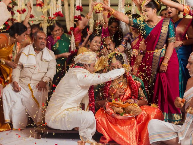Guru and shamhitha&apos;s wedding in Bangalore, Karnataka 35