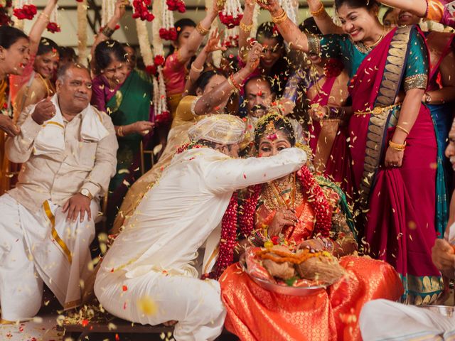 Guru and shamhitha&apos;s wedding in Bangalore, Karnataka 36