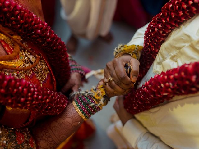 Guru and shamhitha's wedding in Bangalore, Karnataka 40