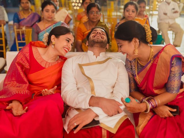 Guru and shamhitha's wedding in Bangalore, Karnataka 43