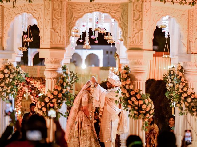Harshit and Nishita&apos;s wedding in Ajmer, Rajasthan 98