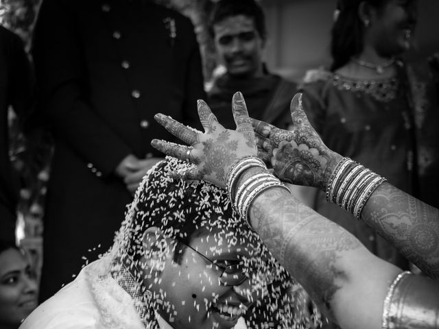 Aditya and Prathyusha&apos;s wedding in Hyderabad, Telangana 62