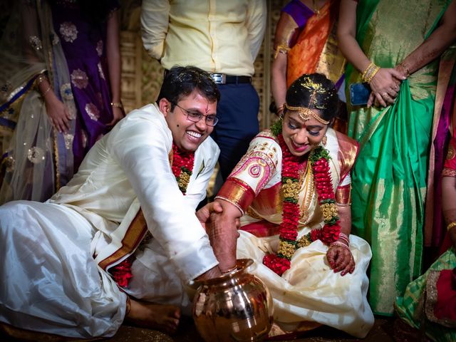 Aditya and Prathyusha&apos;s wedding in Hyderabad, Telangana 69