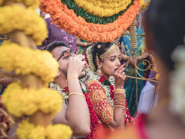 Haritha Allamraju and Rahul Seshadri&apos;s wedding in Hyderabad, Telangana 2