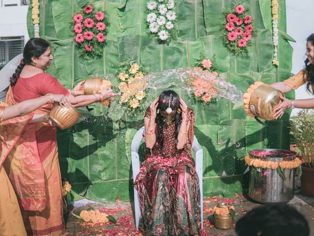 Haritha Allamraju and Rahul Seshadri&apos;s wedding in Hyderabad, Telangana 11