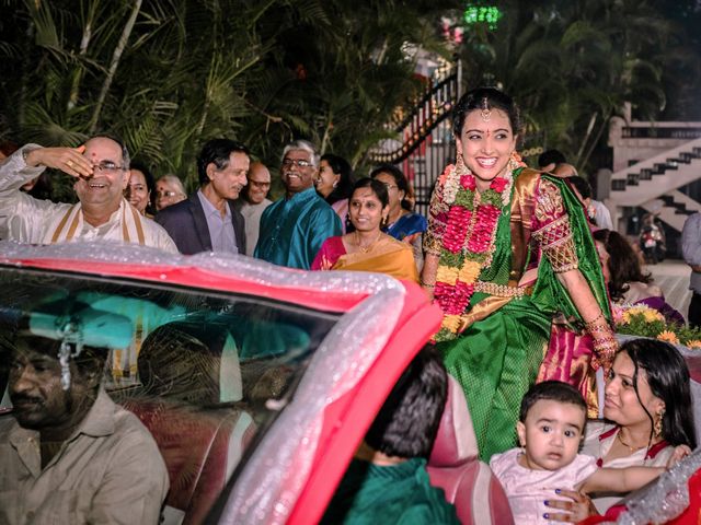 Haritha Allamraju and Rahul Seshadri&apos;s wedding in Hyderabad, Telangana 14